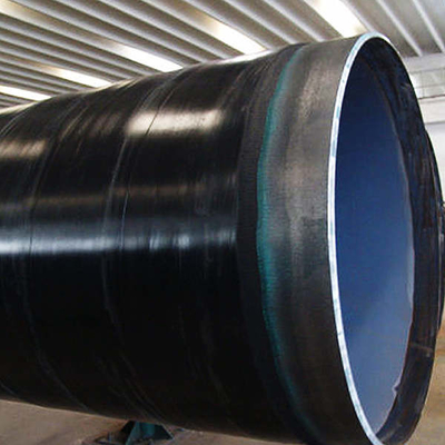 3lpe recubrimiento externo de 3,0 mm de espesor Ssaw tubo de acero Sch80 Api 5l Psl1