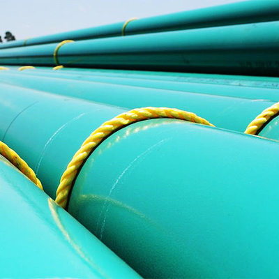 Awwa C213 Estándar Ssaw Tubes de acero de fusión de enlace de recubrimiento epoxi