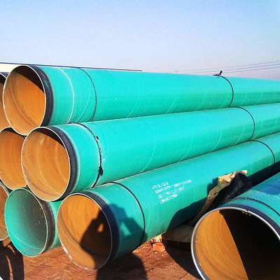 FBE recubrimiento Ssaw tubo de acero Awwa C210 Grado de acero Gr.B estándar