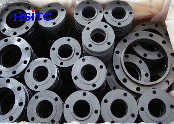 Astm A105 B16.5 Flansas de acero al carbono suave Pintura antirruja