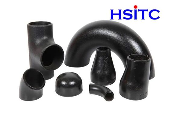 Fittings de tuberías de acero de acero DIN ST37 con trasero soldado de 180 grados