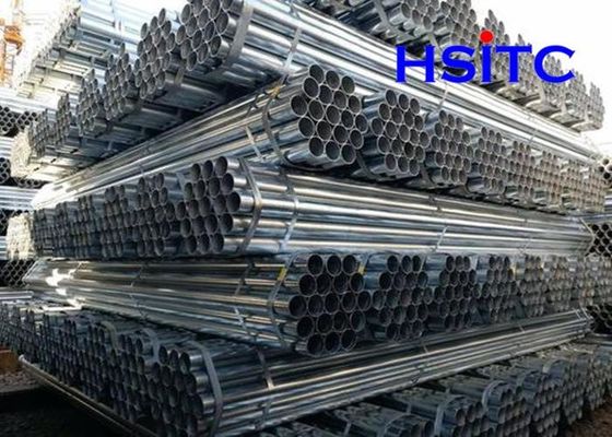 Dn80 10m 2 pulgadas Programa 40 tubo de acero galvanizado ISO9001
