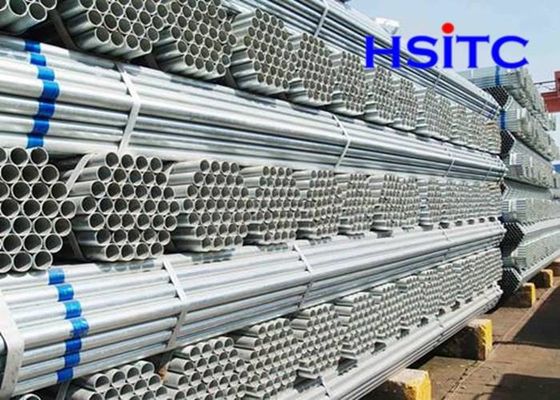 Se trata de un tubo de acero al carbono galvanizado de 12 m DN125 Sch40