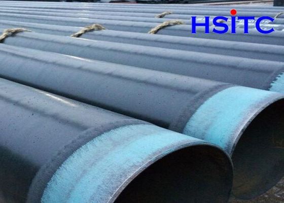 Din30670 3000mm Tubo de acero anticorrosión de tres capas de PP