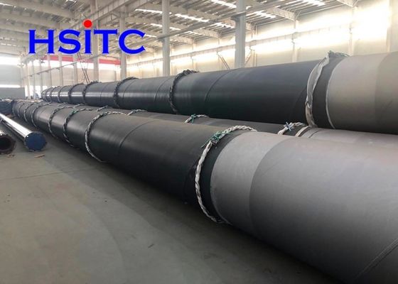 12m longitud DN3000 Ssaw tubo de acero ASTM A252 estándar