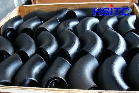 A234 Astm A403 Astm A420 Tubo de acero al carbono Codo Sch40 Std Sch80