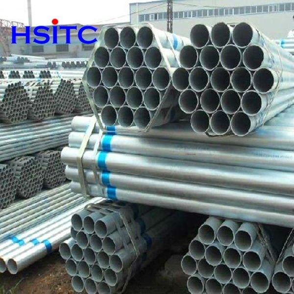 DN50 6 pulgadas de horario 20 tubo galvanizado A106B 0