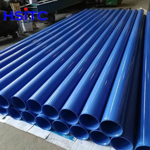 Gr.50 Tubo recubierto de epoxi con unión de fusión de 3000 mm recubierto de polietileno 0